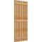 Ekena Millwork Spaced Board-n-Batten Shutters, Rough Sawn Western Red Cedar, 34 3/4W x 74H, PR RBS06S35X074RWR - alternate 4
